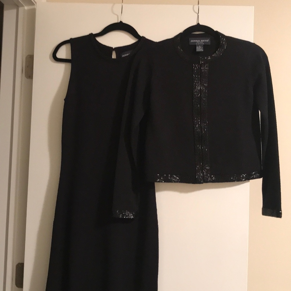 Knit Cocktail Dress/Cardigan